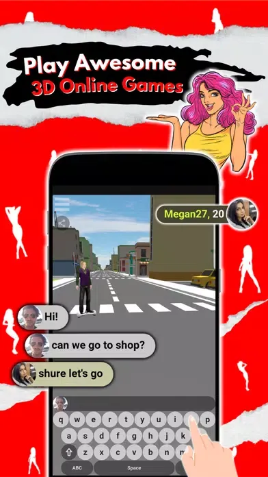 Capturas de tela do Sexy Video Chat - MeetKing