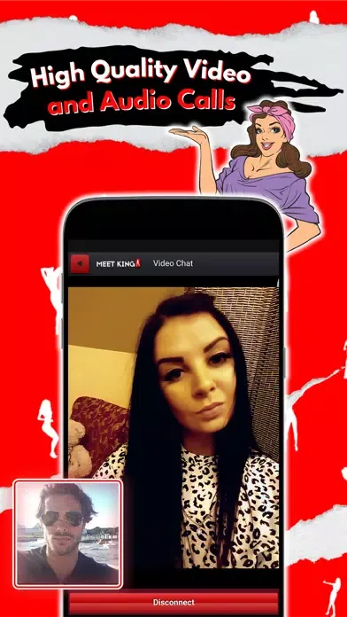 Capturas de tela do Sexy Video Chat - MeetKing