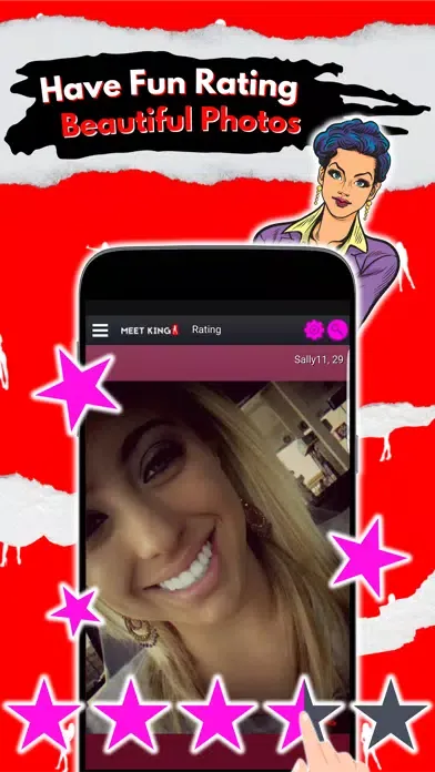 Capturas de tela do Sexy Video Chat - MeetKing