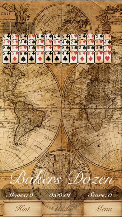 The Baker's Dozen Solitaire স্ক্রিনশট