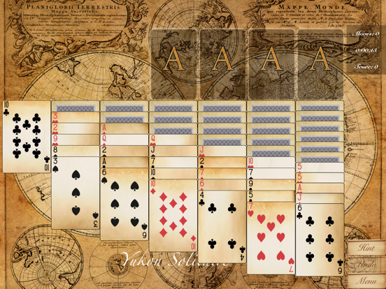 تصاویر The Yukon Solitaire Game iPad 