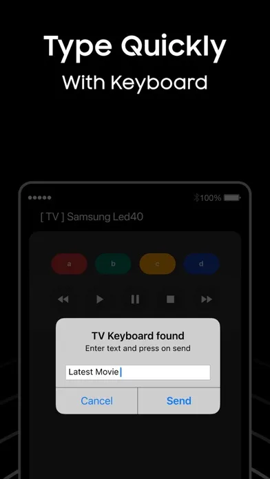 Tangkapan layar Remote for Samsung tv plus