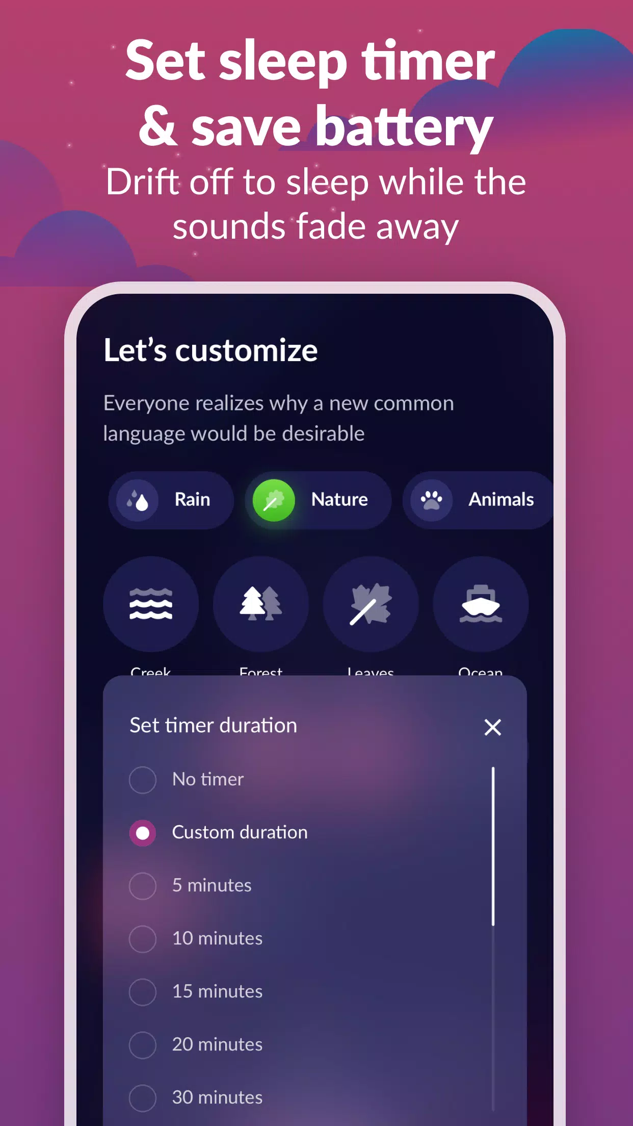 Sleep Sounds Screenshots