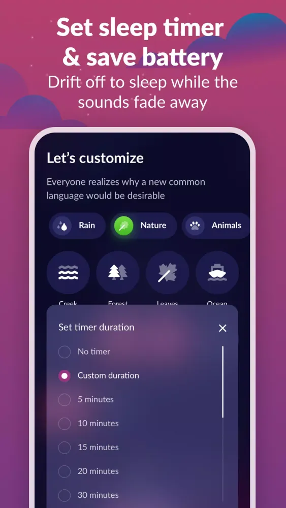 Sleep Sounds Screenshots