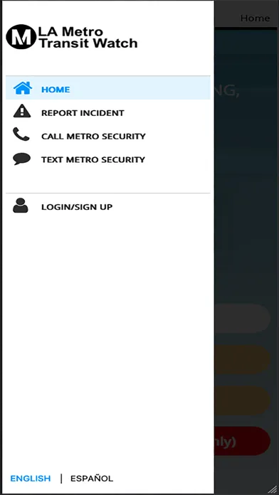 LA Metro Transit Watch Screenshots