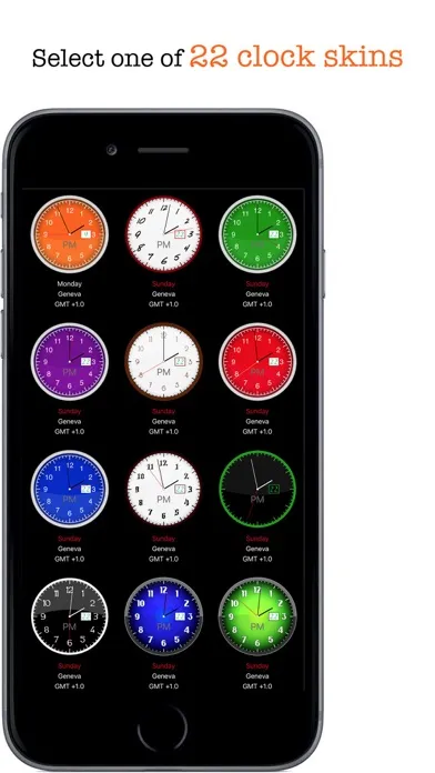 aClocks Premium Analog Clocks স্ক্রিনশট