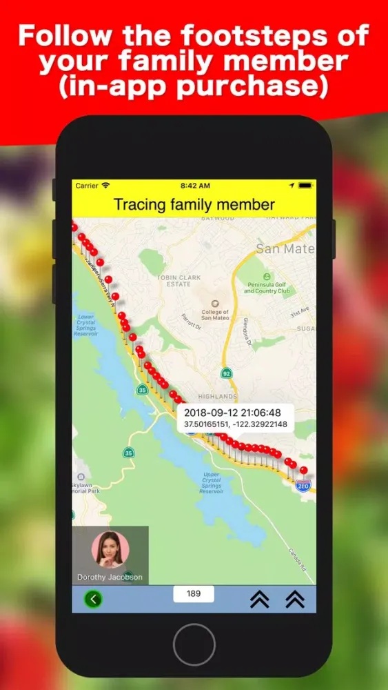 Capturas de tela do Family Track Central