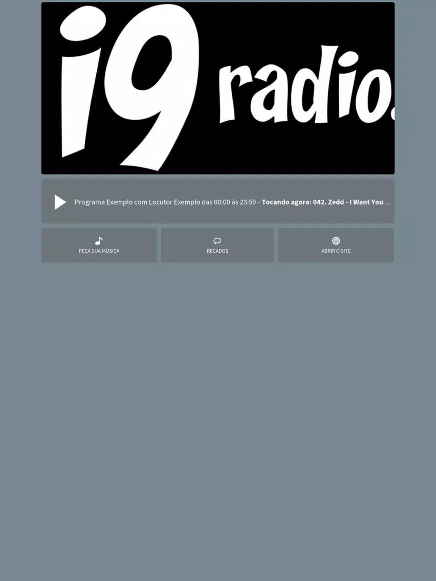 i9 Rádio.com iPad  স্ক্রিনশট
