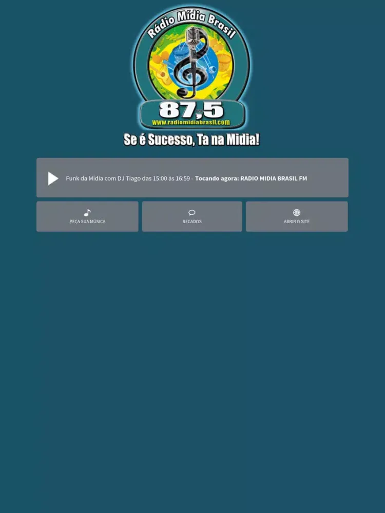 Rádio Midia Brasil iPad  سکرین شاٹس