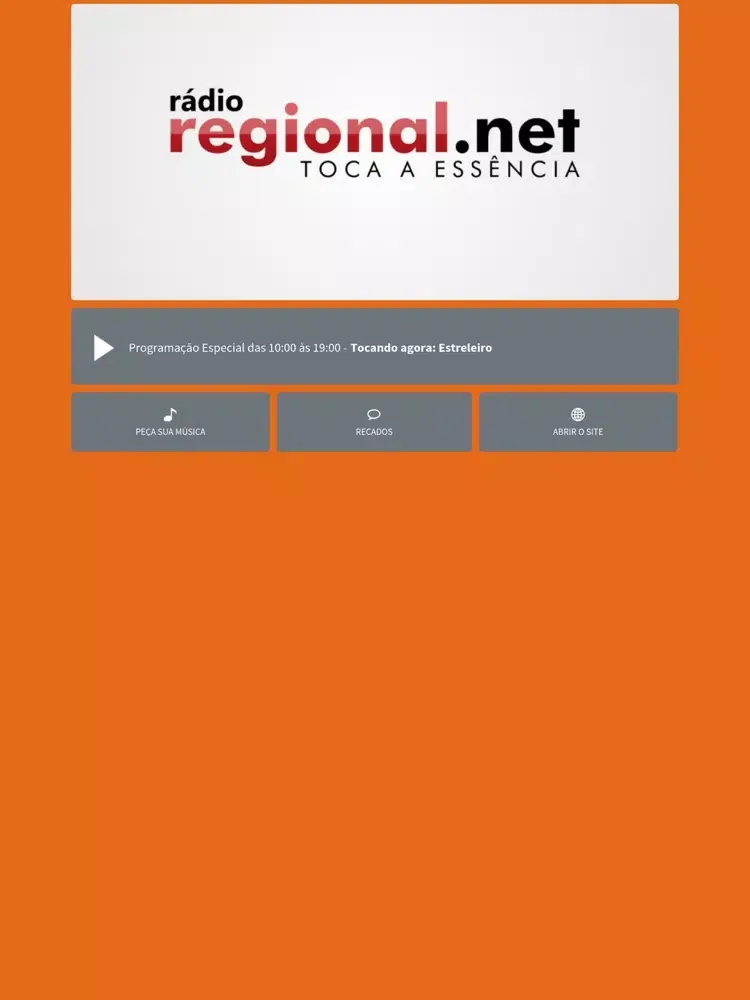 Скриншоты Rádio Regional.Net iPad 