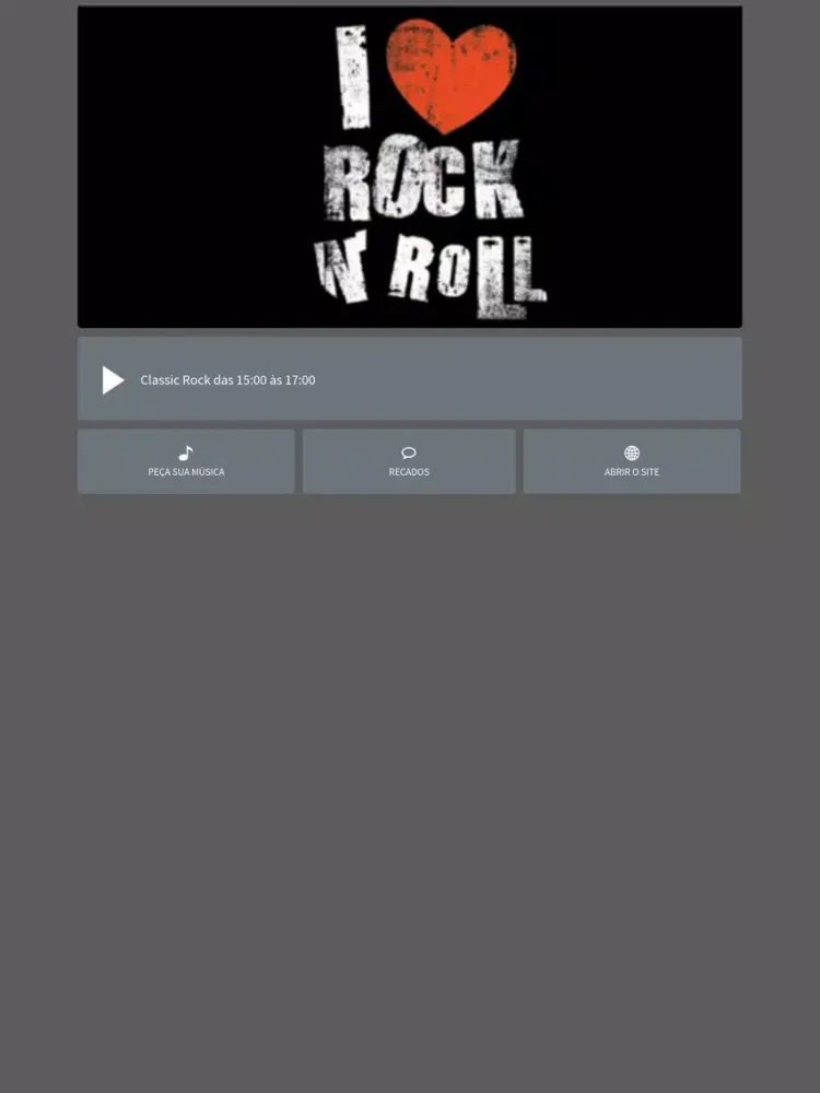 صور Rock Station Web Rádio iPad 