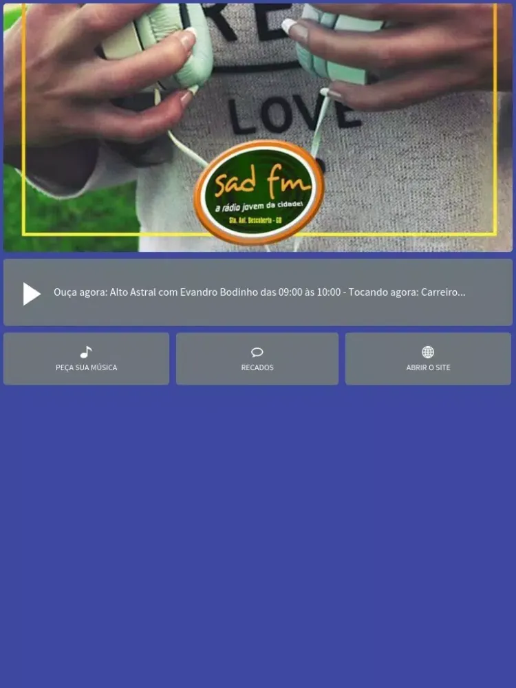 Zrzuty ekranu SAD FM iPad 