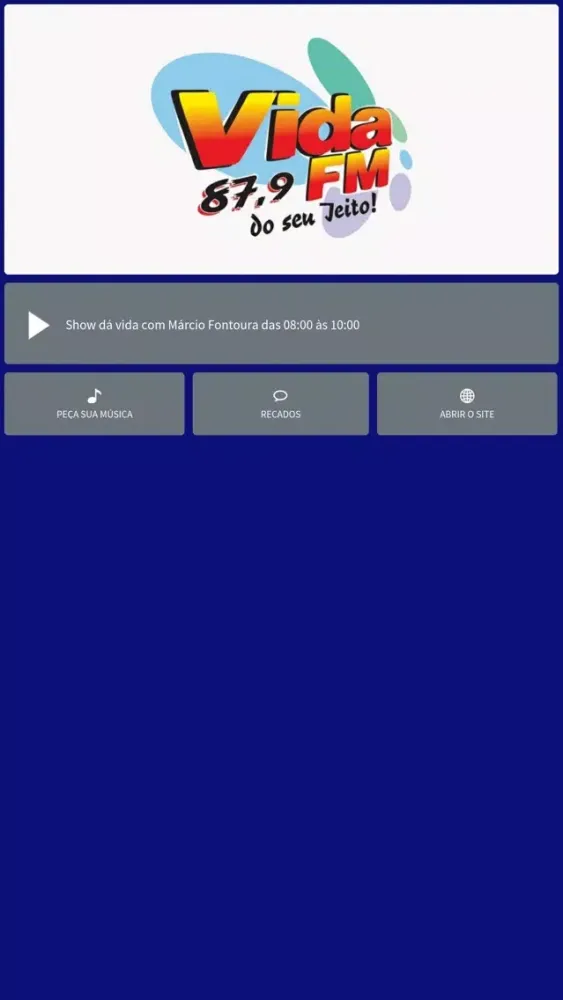 Vida FM Do Seu Jeito 스크린샷