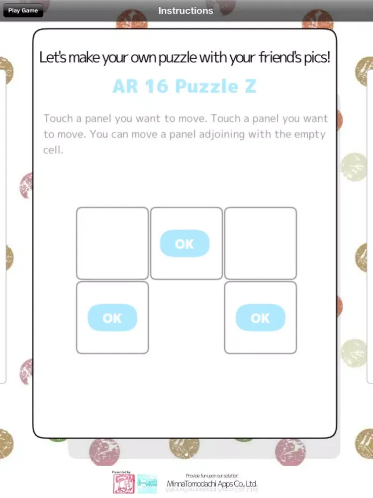 صور AR 16 Puzzle Z - Let's make your own puzzle with your friend's pics! iPad 