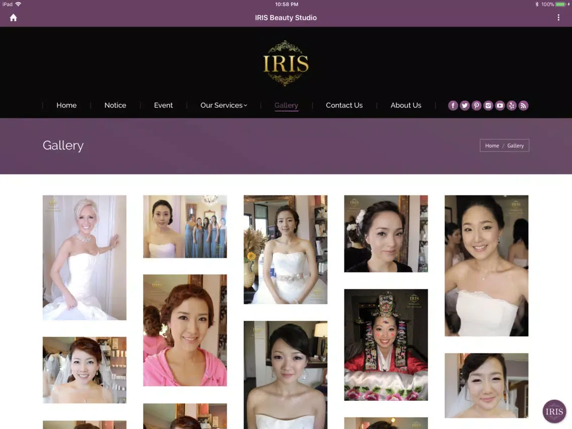Скриншоты IRIS Beauty Studio iPad 