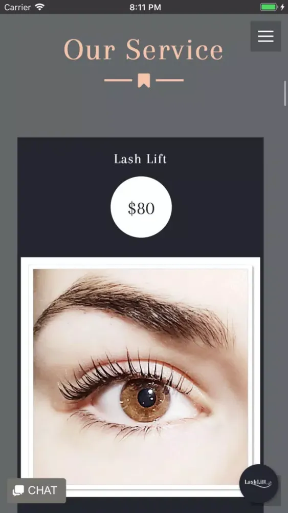 Lash Lift NYC スクリーンショット