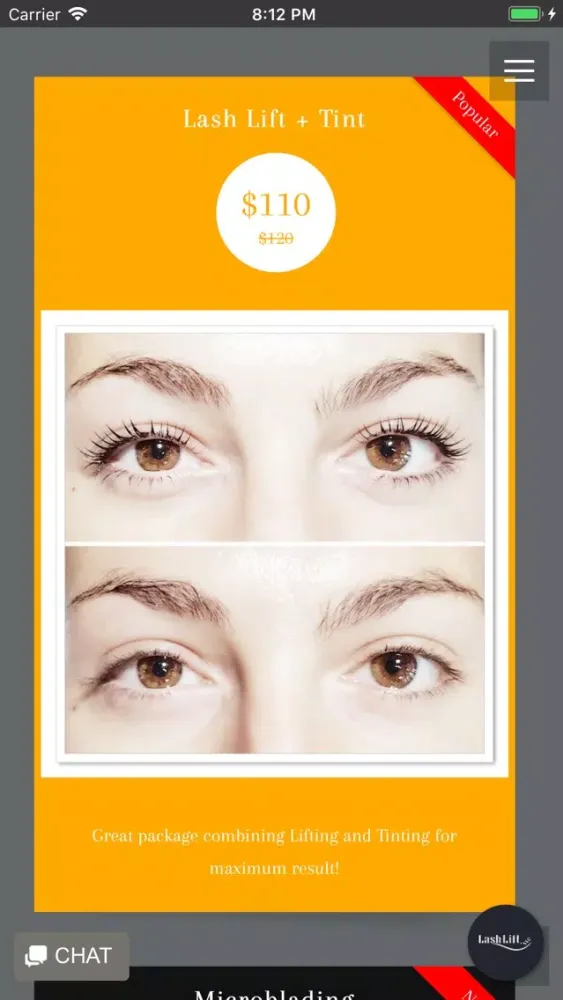 Lash Lift NYC スクリーンショット
