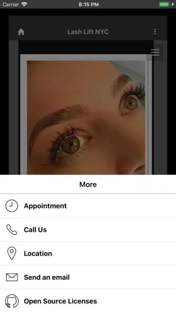 Lash Lift NYC スクリーンショット