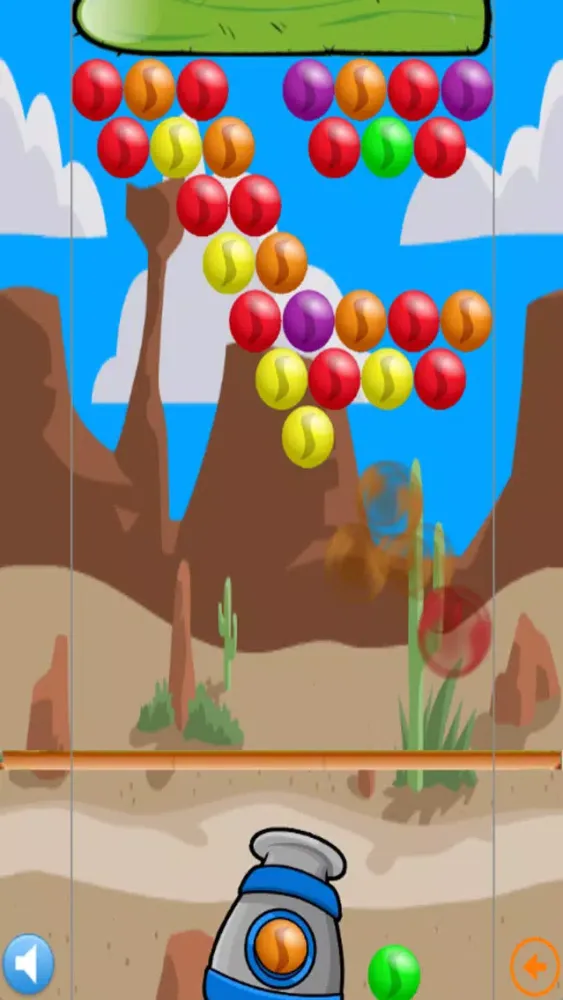 Bubble Shooter Desert स्क्रीनशॉट