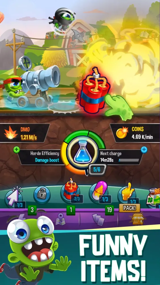 Zrzuty ekranu Idle Rush : Zombie Tsunami