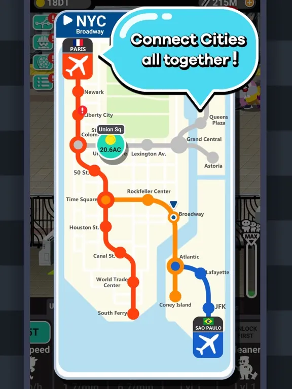 Capturas de pantalla de Metro Pocket : Idle Station iPad 