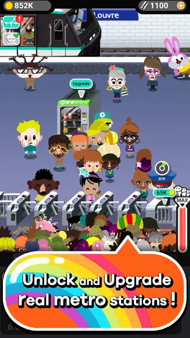 Capturas de pantalla de Metro Pocket : Idle Station