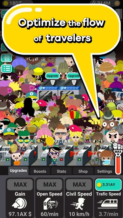 Capturas de pantalla de Metro Pocket : Idle Station