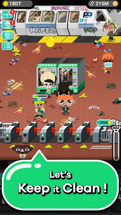 Capturas de pantalla de Metro Pocket : Idle Station