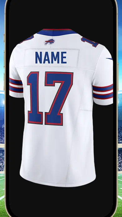 Capturas de tela do Make Your NFL Football Jersey