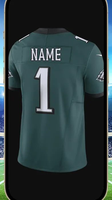 Capturas de tela do Make Your NFL Football Jersey