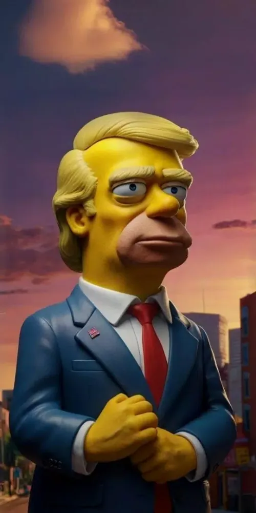 Capturas de tela do Donald Trump Wallpapers