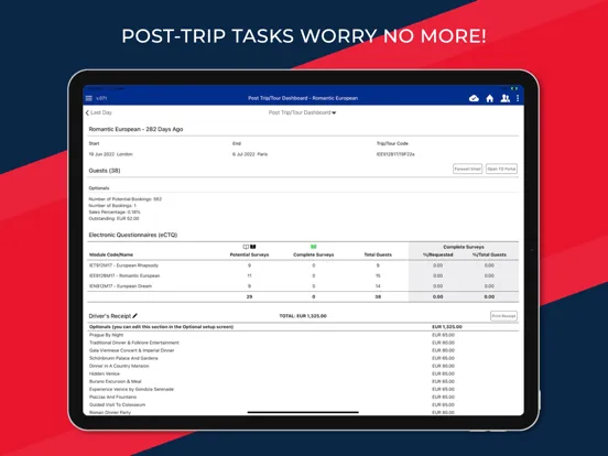 Zrzuty ekranu TTC Tour Operations Portal iPad