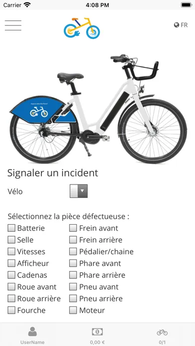 Captures d'écran de Osons le vélo à Six Fours !