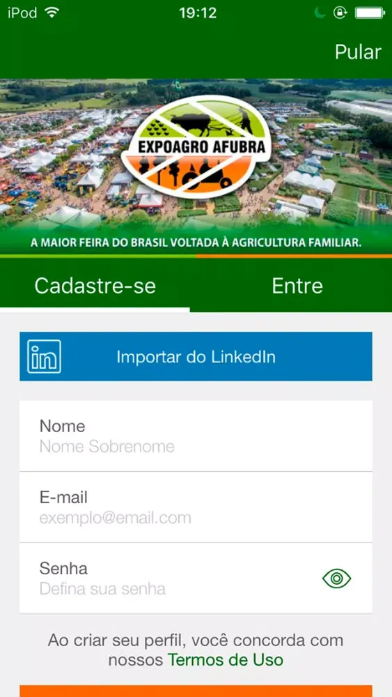 Screenshot di Expoagro Afubra