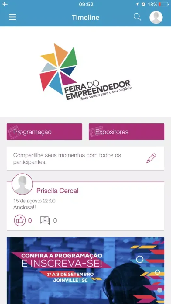 Feira do Empreendedor SC 2017 स्क्रीनशॉट