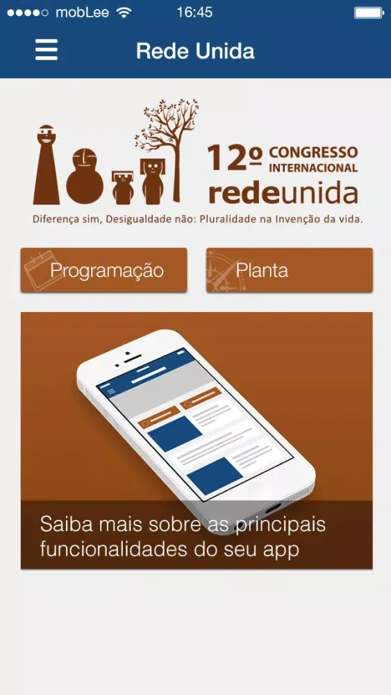 12º Congresso Int. Rede Unida سکرین شاٹس