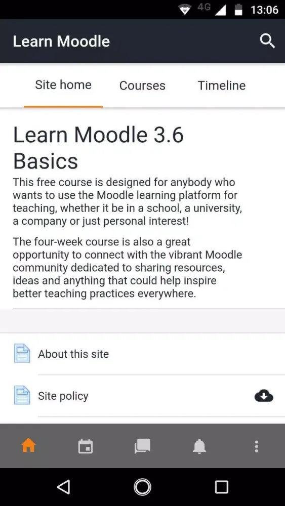 Learn Moodle应用截图