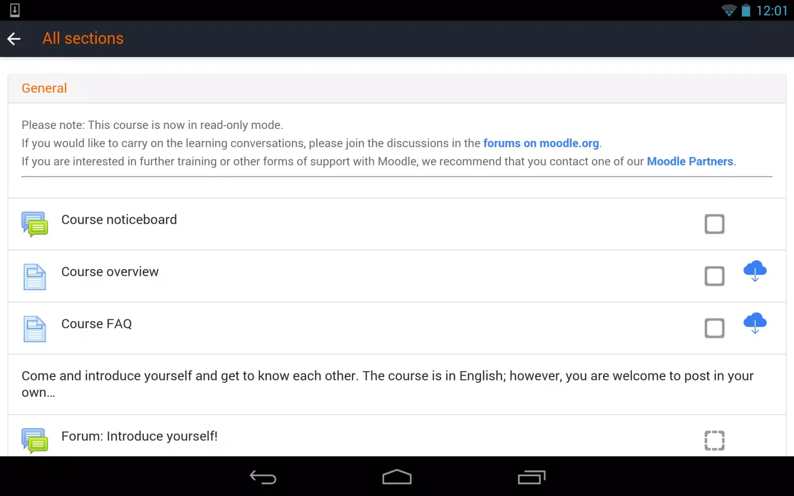 Learn Moodle应用截图