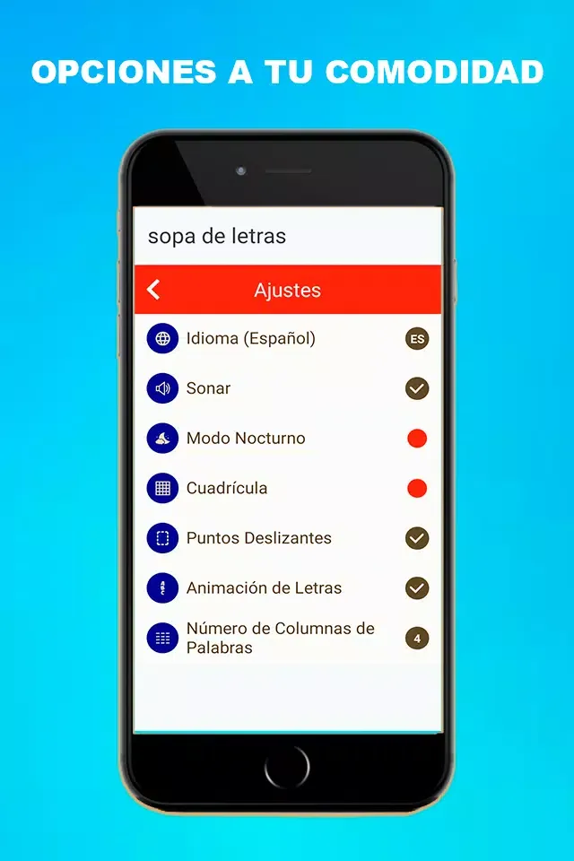 Sopa de Letras Offline Screenshots