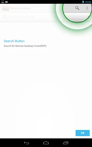 Tangkapan skrin InnoRDP Windows Remote Desktop