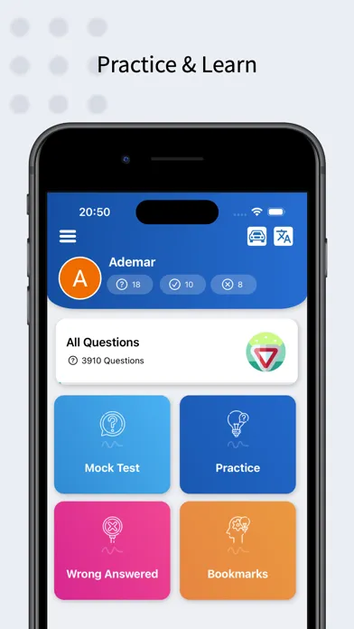 IMTT Testes de Código سکرین شاٹس