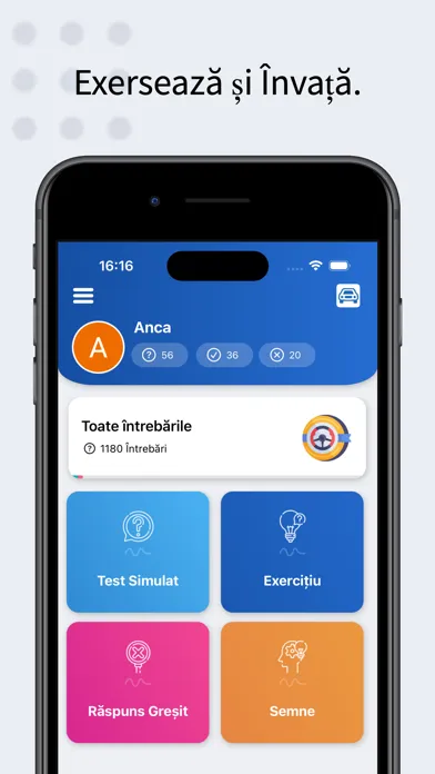 Chestionare Auto DRPCIV Test Screenshots