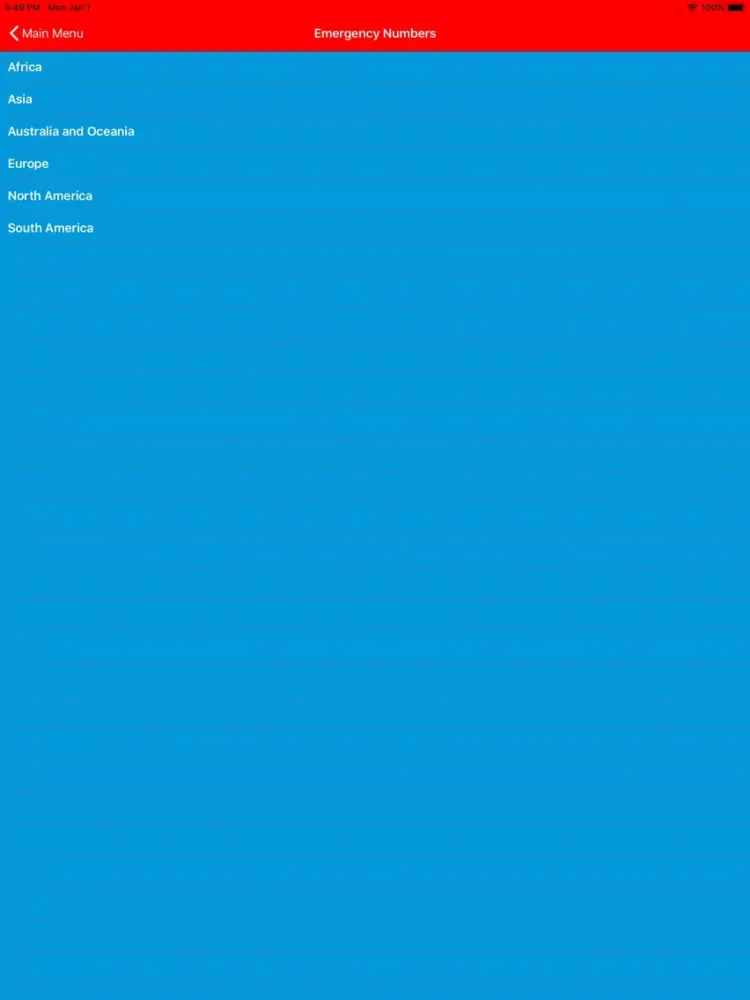 Medical Emergencies First Aid iPad 应用截图