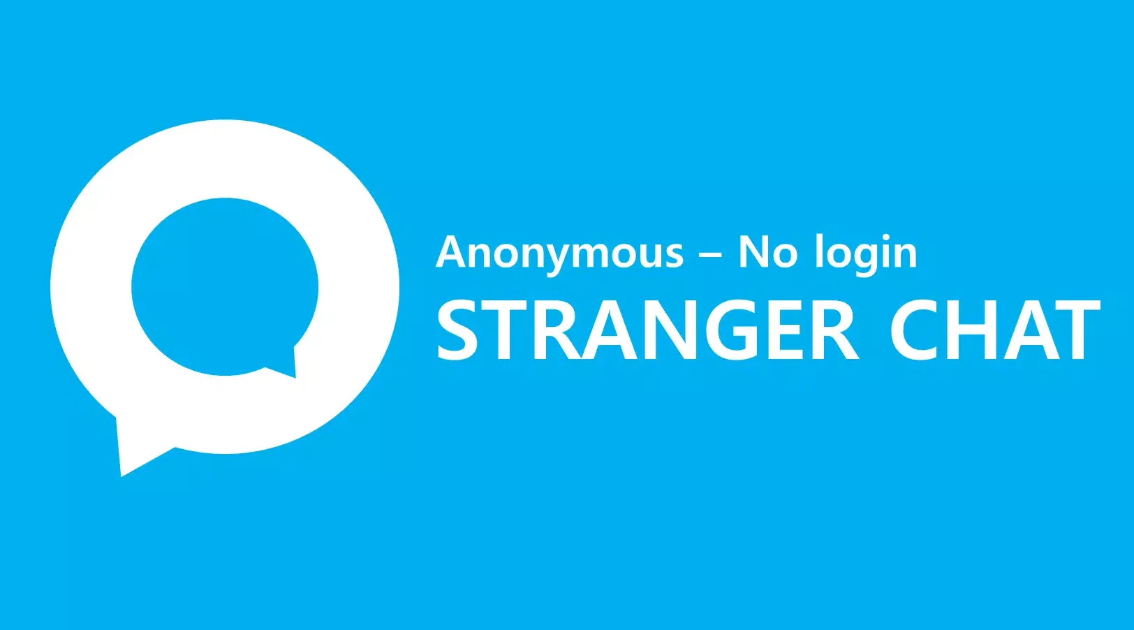 Stranger chat 스크린샷