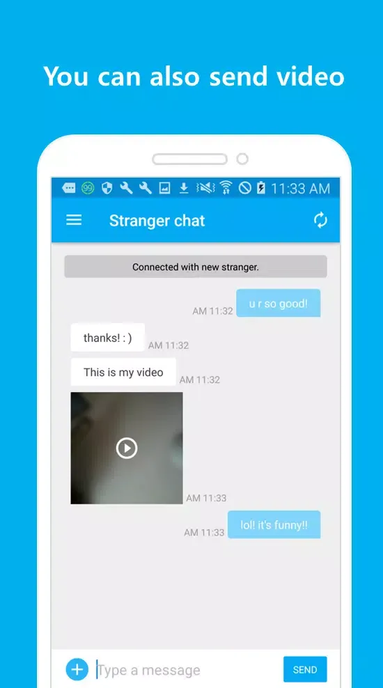 Stranger chat 스크린샷
