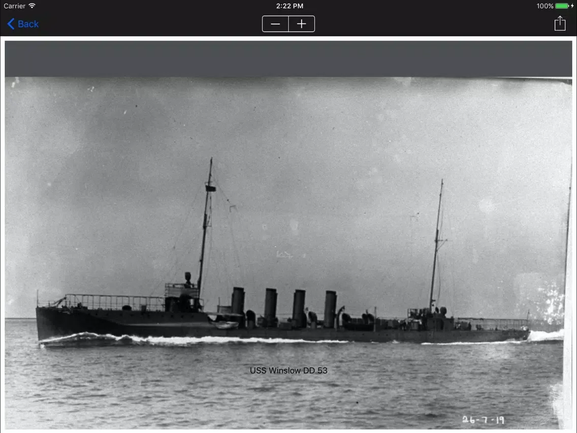 Скриншоты Destroyers of the US Navy iPad 