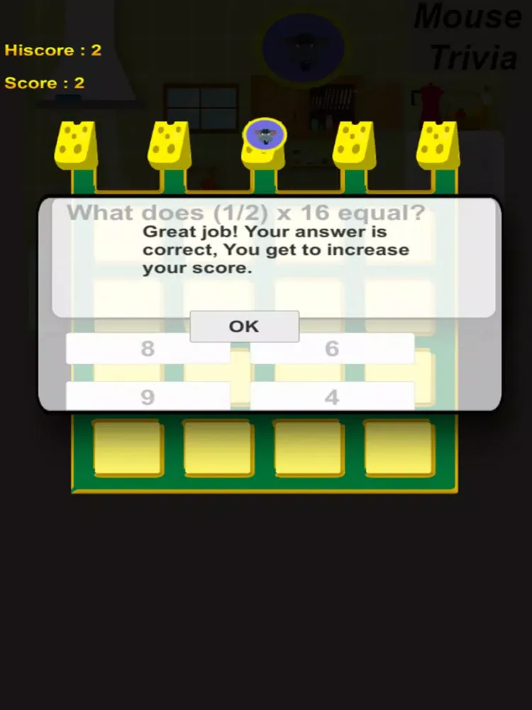 Mouse Trivia iPad  Screenshots