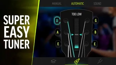 Capturas de tela do FourChords Guitar Songbook