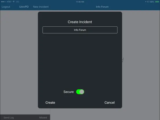 Mutualink Edge iPad 應用截圖
