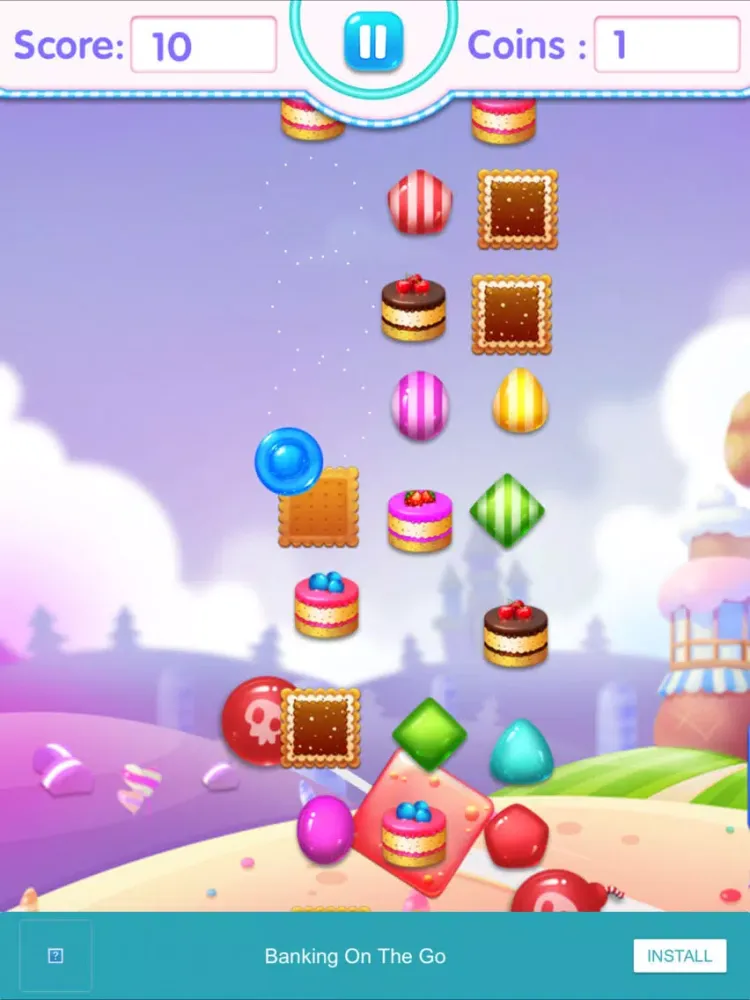 Candy Jump iPad Screenshots